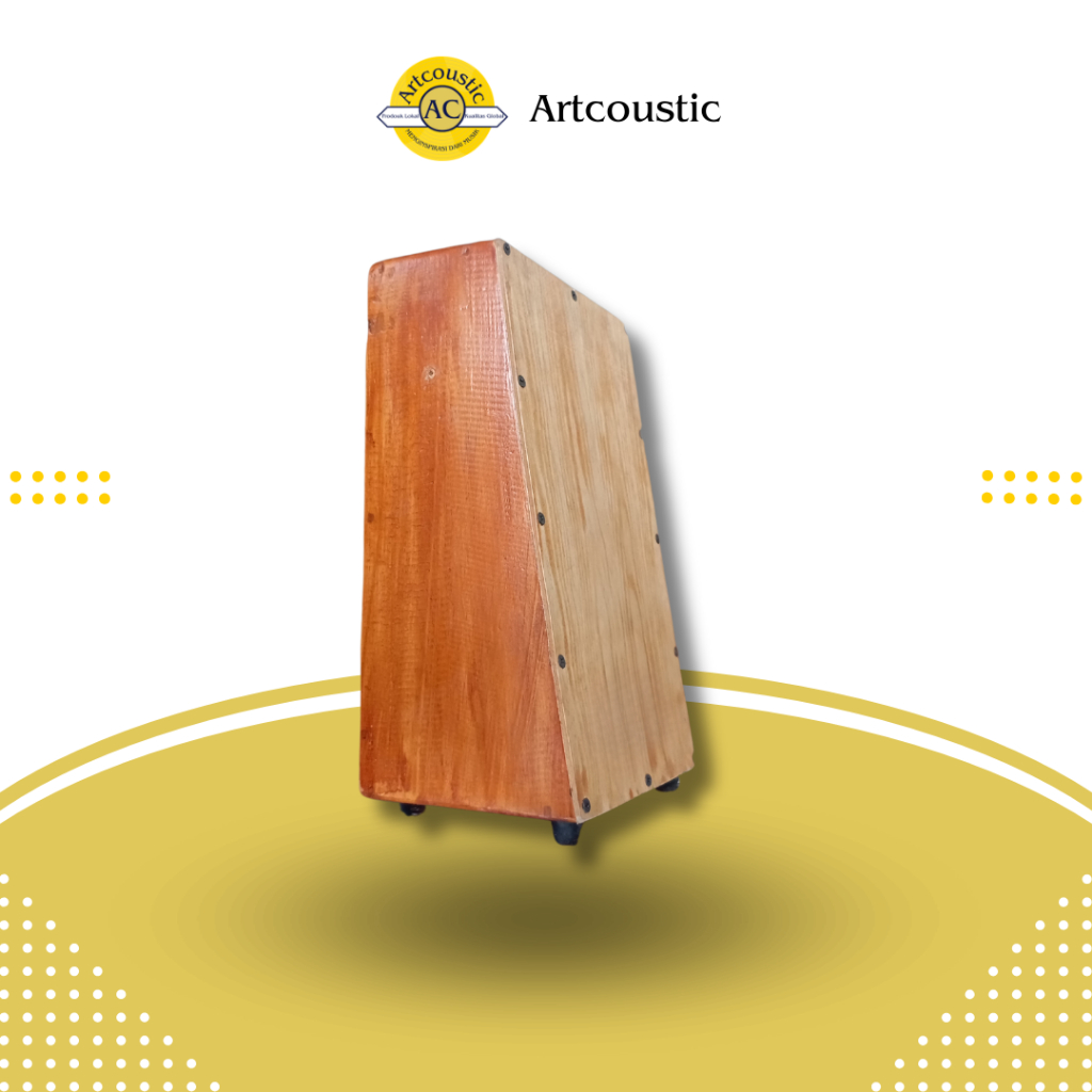Travel Cajon Trapesium Elektrik Kecil Kajon Gendong Artcosutic Alat Musik Pukul Kahon Pangku