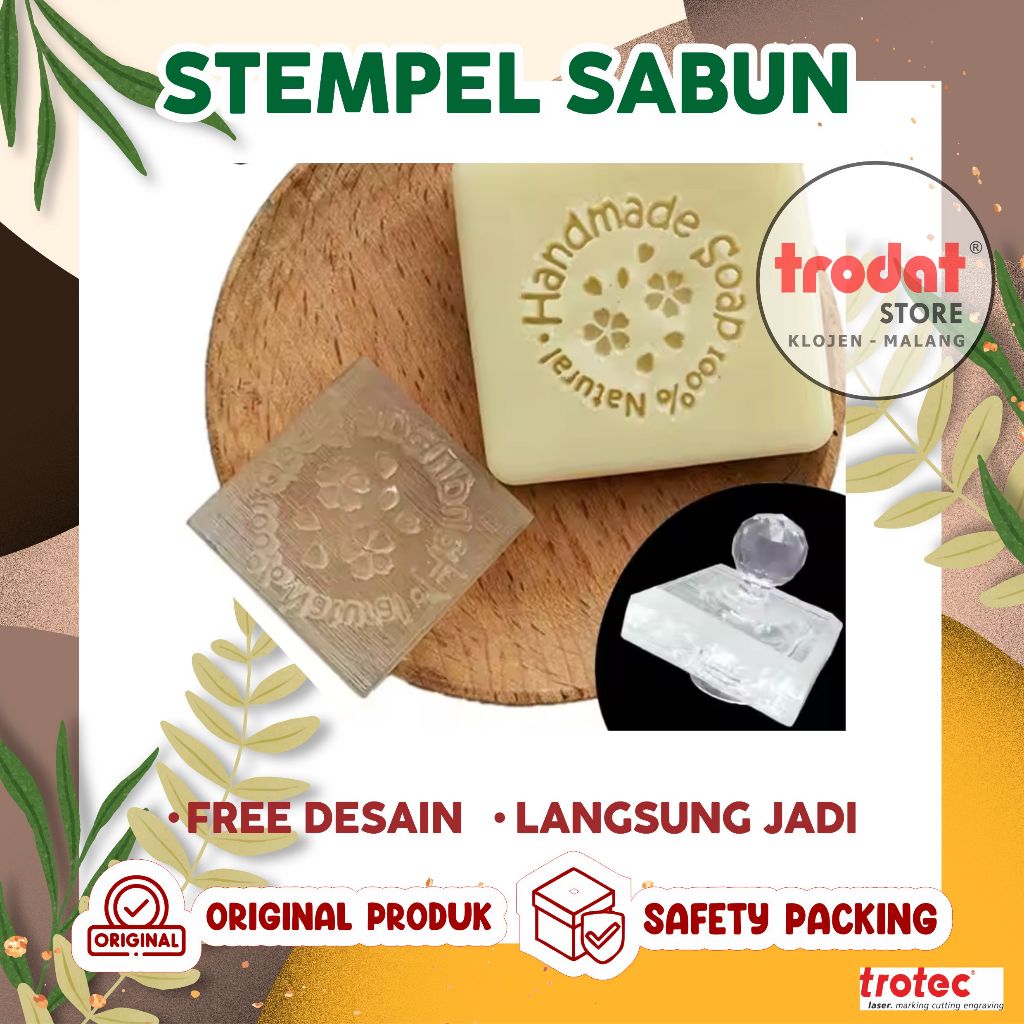 

STEMPEL UNTUK SABUN / STEMPEL AKRILIK TIMBUL /HOMEMADE SOAP