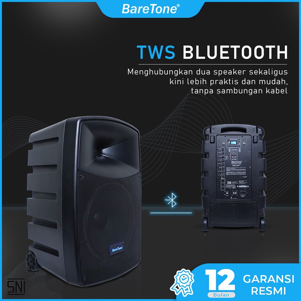 Speaker Portable Baretone Max12HB MAX 12Hb New