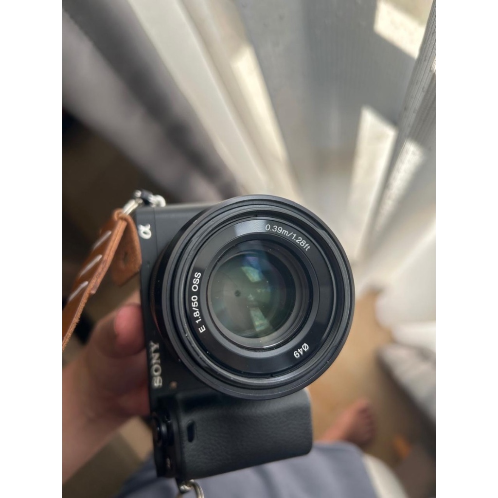 Lensa Kamera Sony 50mm f/1.8 OSS E mount APSC with box hood cap ex-JPC
