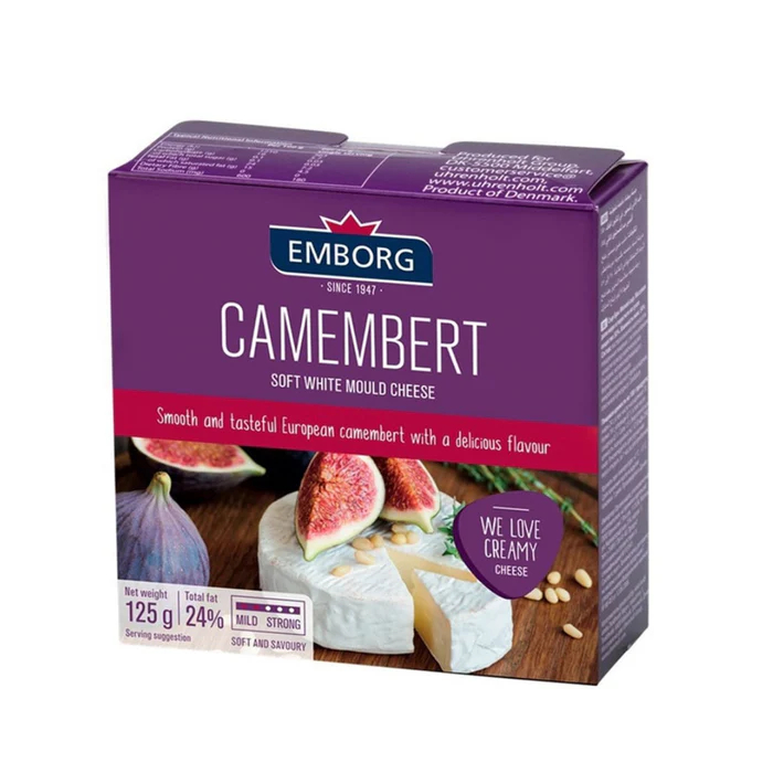 

Emborg Camembert Cheese 125G