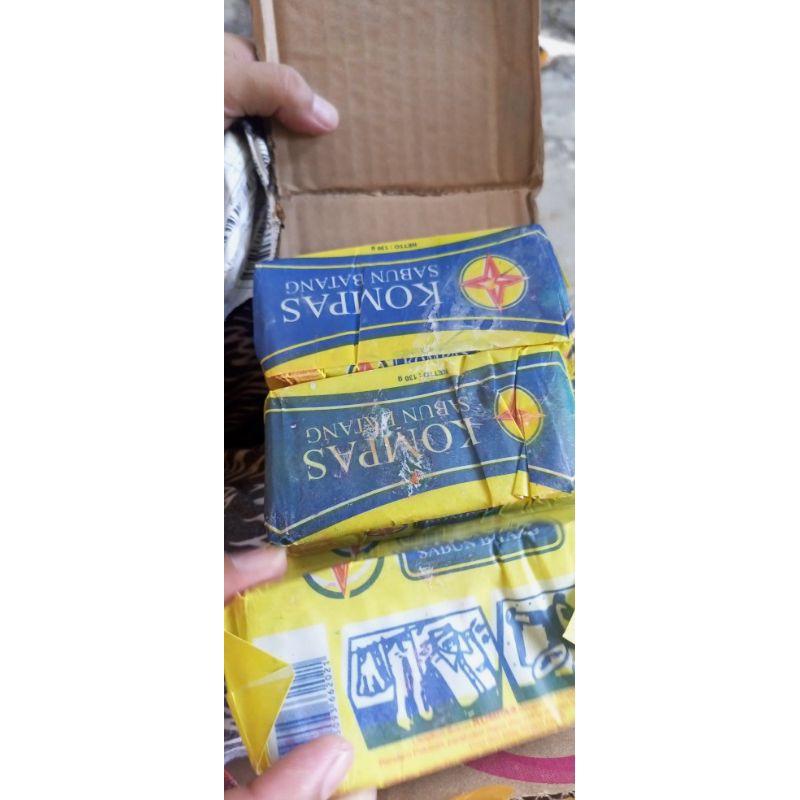 Sabun Kompas Batangan Sabun Batang Kompas Per 6pcs Pcs 130gr Sabun ...