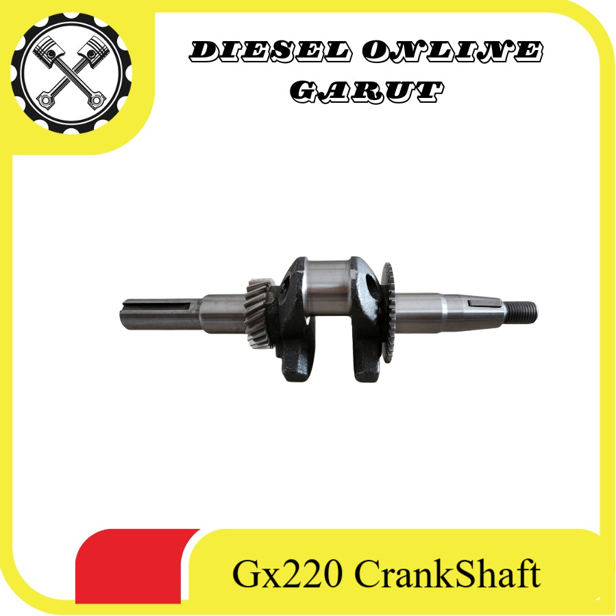 GX220 Kruk As Mesin Bensin CrankShaft Mesin Penggerak Bensin 8Hp SOK