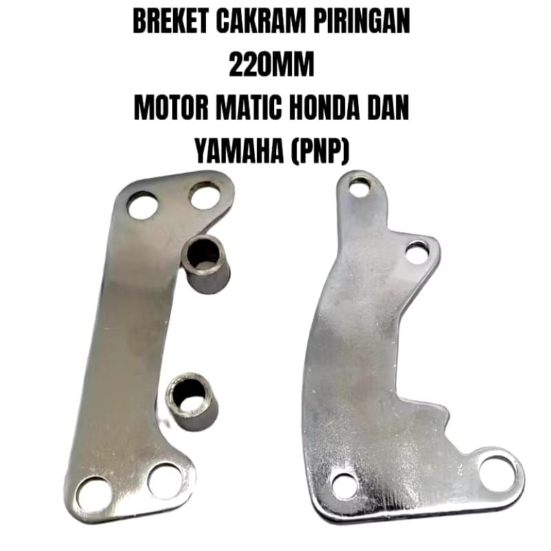 Breket Piringan Disk Cakram 220mm Beat Scoopy Mio Fino Xeon