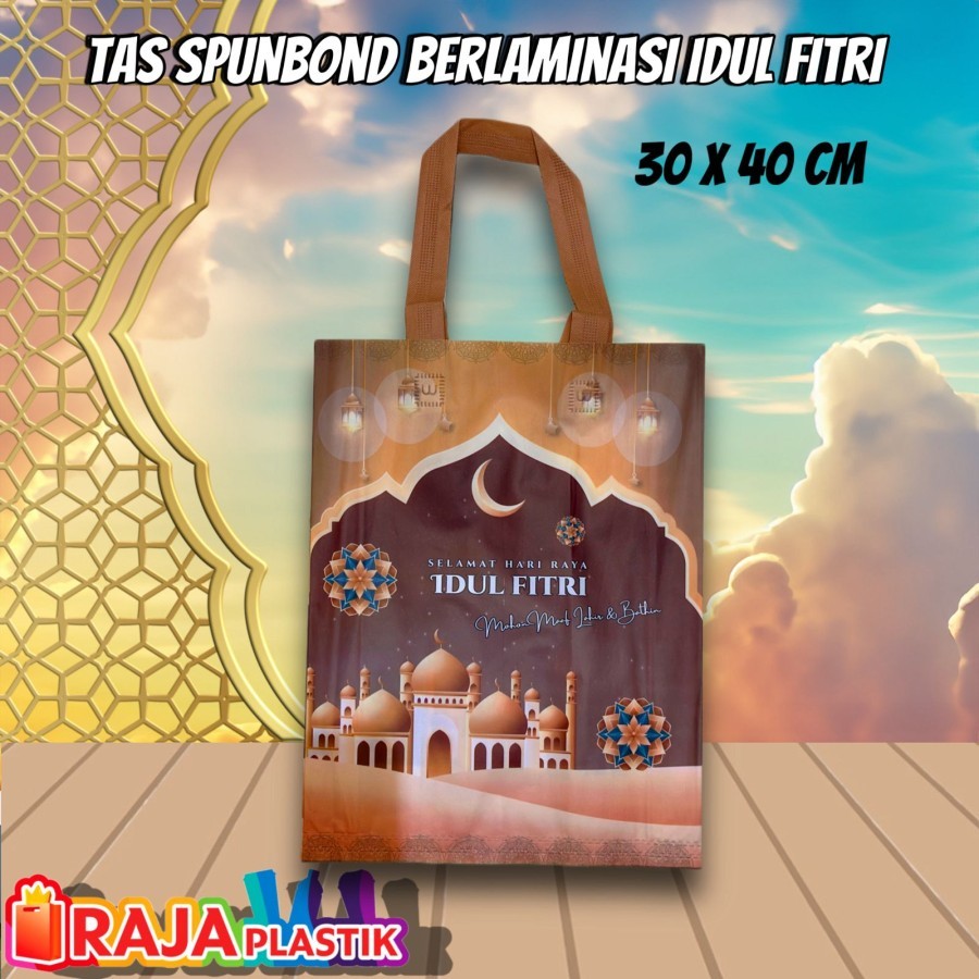 

Tas Kain Idul Fitri 30x40cm / Tas Kain Lebaran 30x40cm - 5pcs