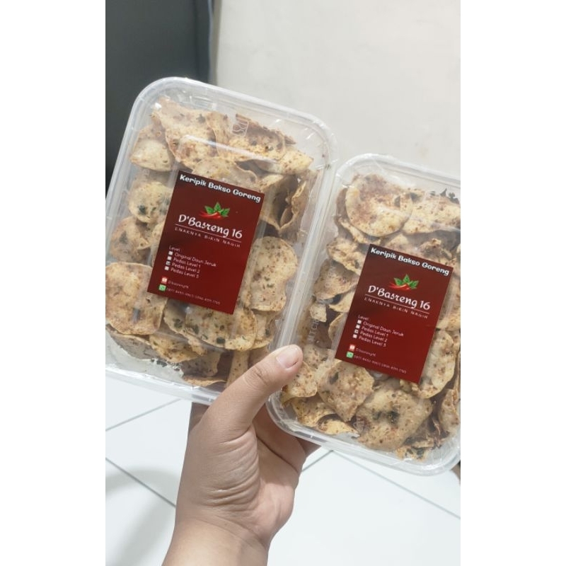 

Basreng koin daun jeruk premium ORIGINAL
