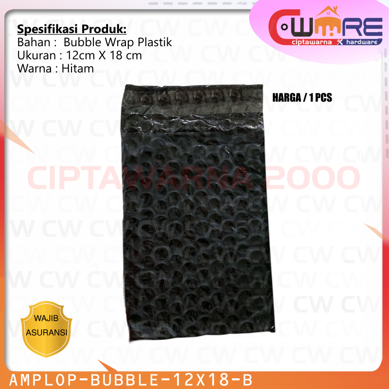

Amplop Bubble Mailer Wrap Envelope Rusfet 12cm X 18cm