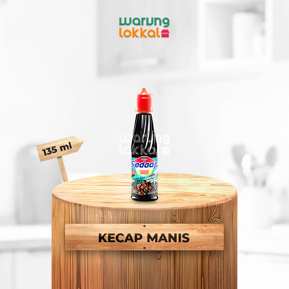 

Sedaap Kecap Manis 135 ml - Warung Lokkal