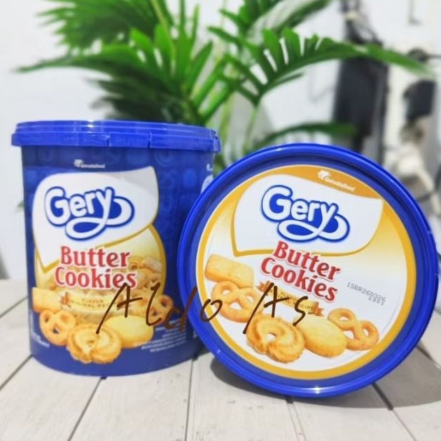 

GERY Butter Cookies / Biskuit Toples Aroma Butter 300gram