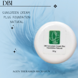 dbi sunscreen cream plus foundation natural 10 Gram