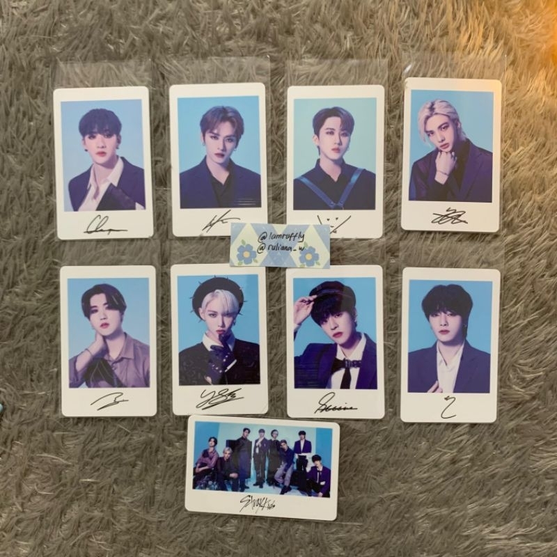 [STRAY KIDS] MANIAC PHOTOCARD JAPAN VERSI 2 SKZ STRAY KIDS FULLSET