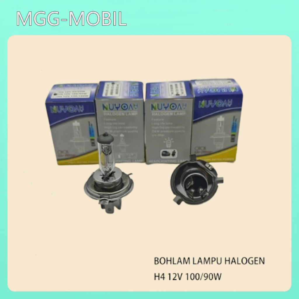 BOHLAM LAMPU HALOGEN H4 12v 100/90w