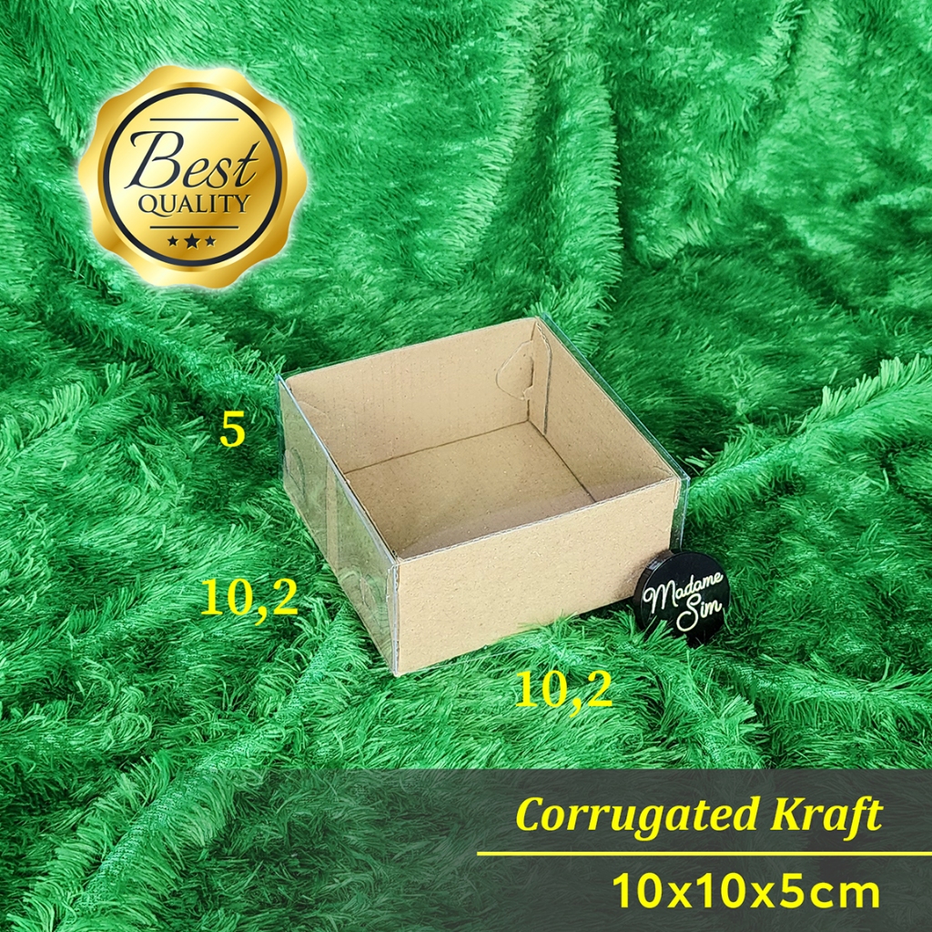 

BOX MIKA - KOTAK ROTI - DUS SNACK MINI CAKE 10x10x5 (ISI : 10 PCS)