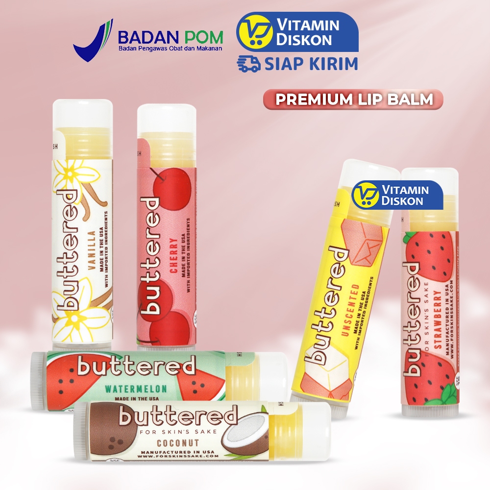 BUTTERED PREMIUM LIP BALM SPF 15