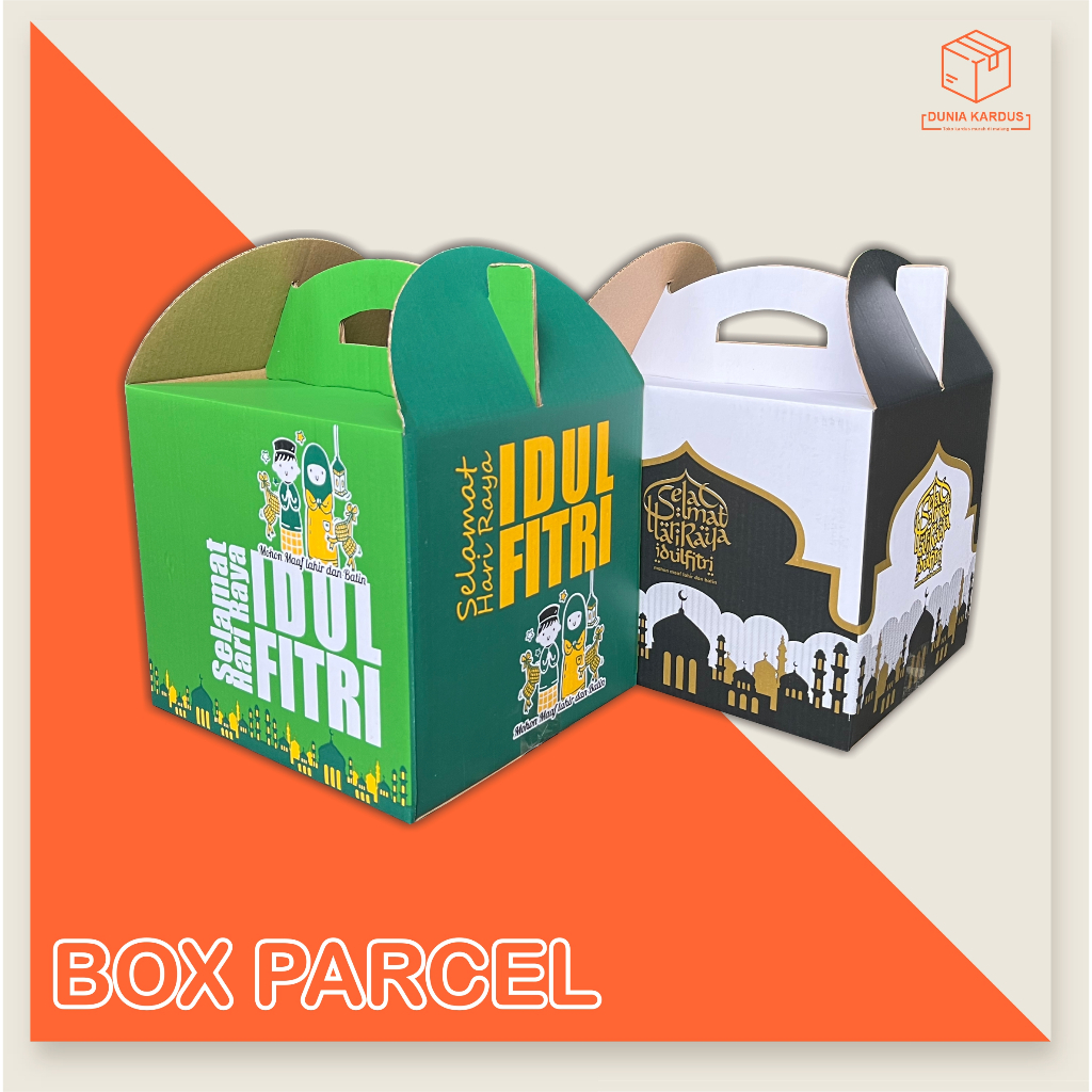 

Kardus Parcel 30x26x26 cm Kardus | Parcel | Lebaran | idul Fitri | sembako | hampers | eid mubarak | packaging lebaran