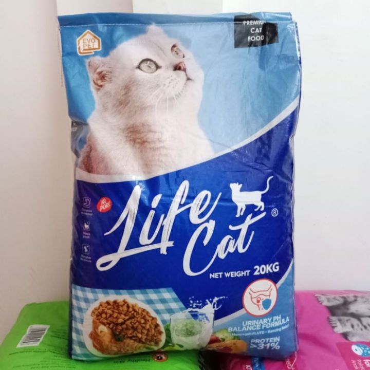 Makanan Kucing Life Cat 20kg Cat Food 20 kg life cat Khusus Expedisi