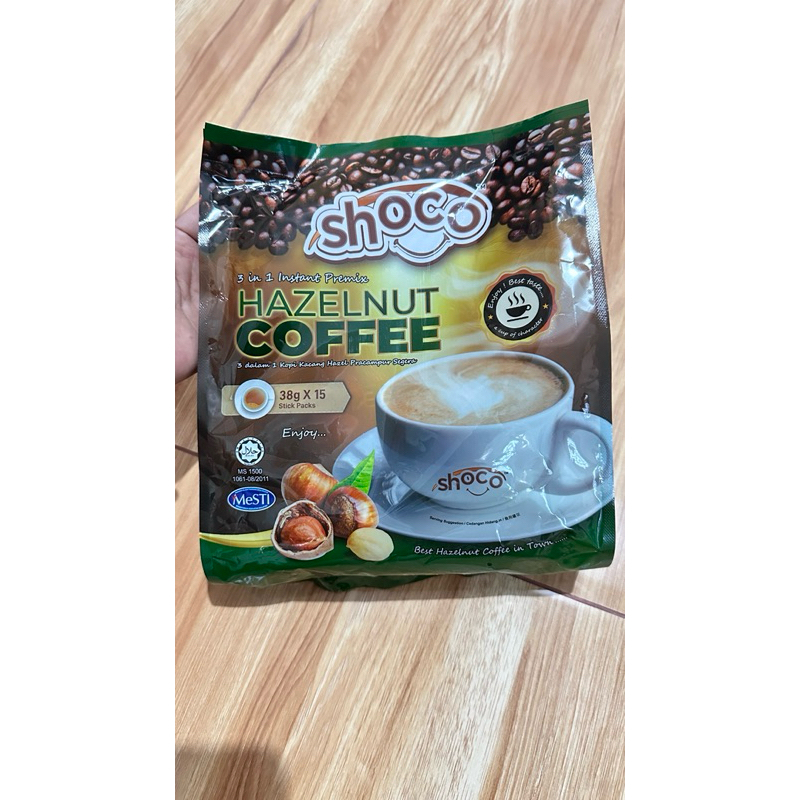 

SHOCO HAZELNUT COFFEE