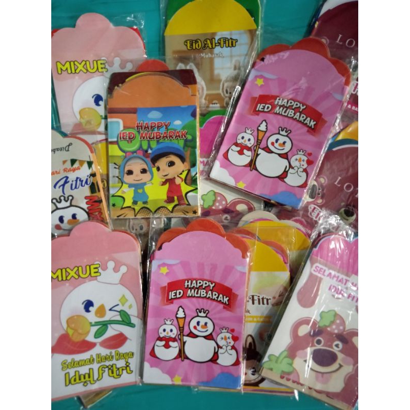 

Amplop Lebaran isi 10 pcs ( campur)