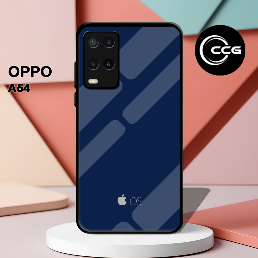 ( LV 16 ) Casing Case Sofcase Glossy Untuk hp Oppo A54 l Motif Anime l Abstrak l Cute l Lucu l Kesin