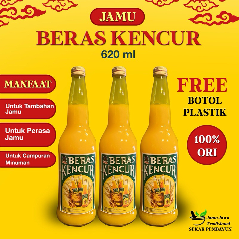 

JAMU INTISARI BERAS KENCUR (620ml) ORIGINAL 100%