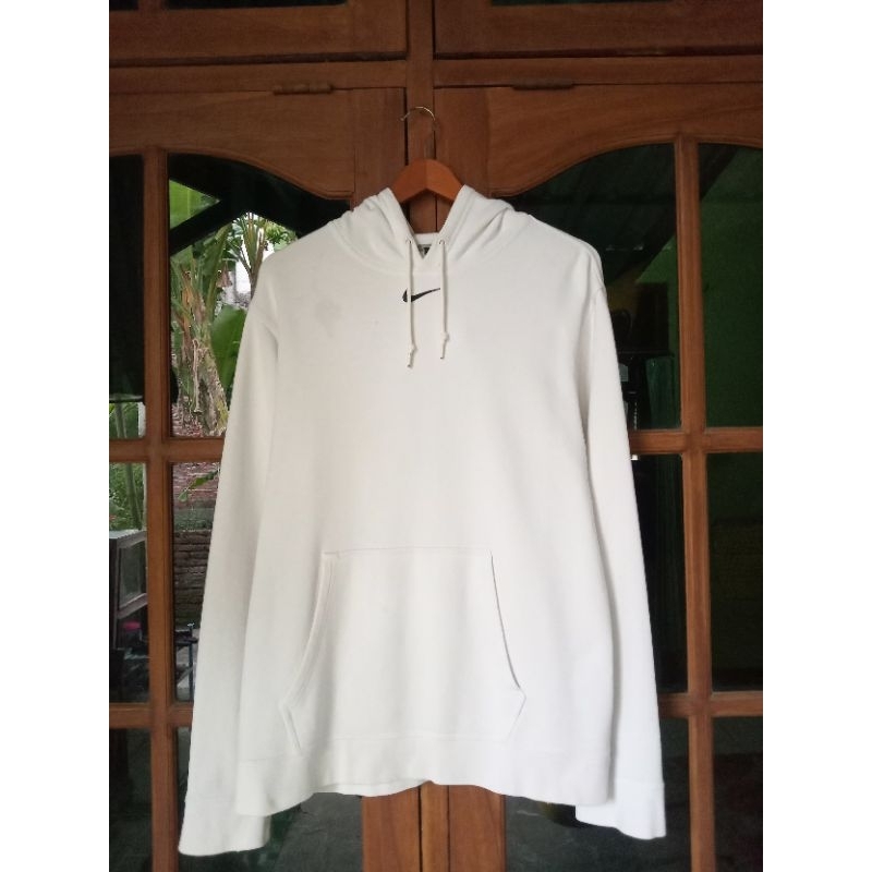 Jual Hoodie Nike Center White