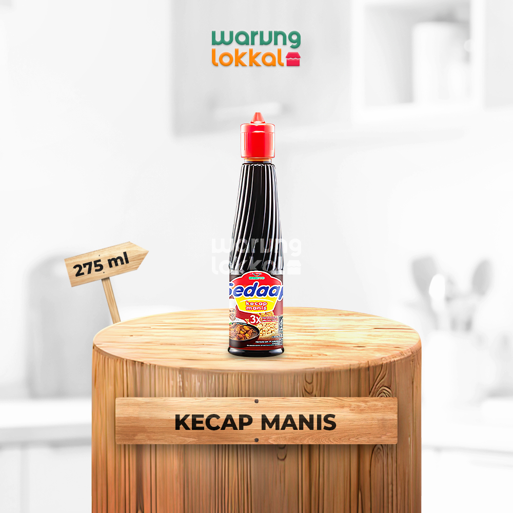 

Sedaap Kecap Manis 275ml - Warung Lokkal