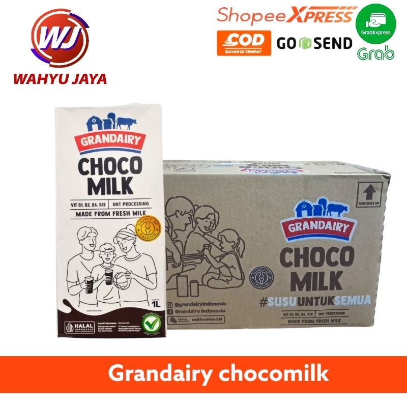 

Grandairy chocomilk 1liter Dus @12