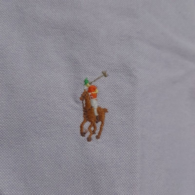 Kemeja Basic Polo Ralph Lauren Lilac Original