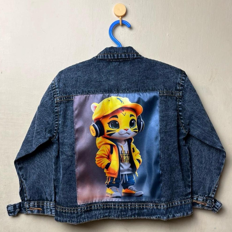 KODE S93B JACKET JEANS ANAK COWOK 11 TAHUN