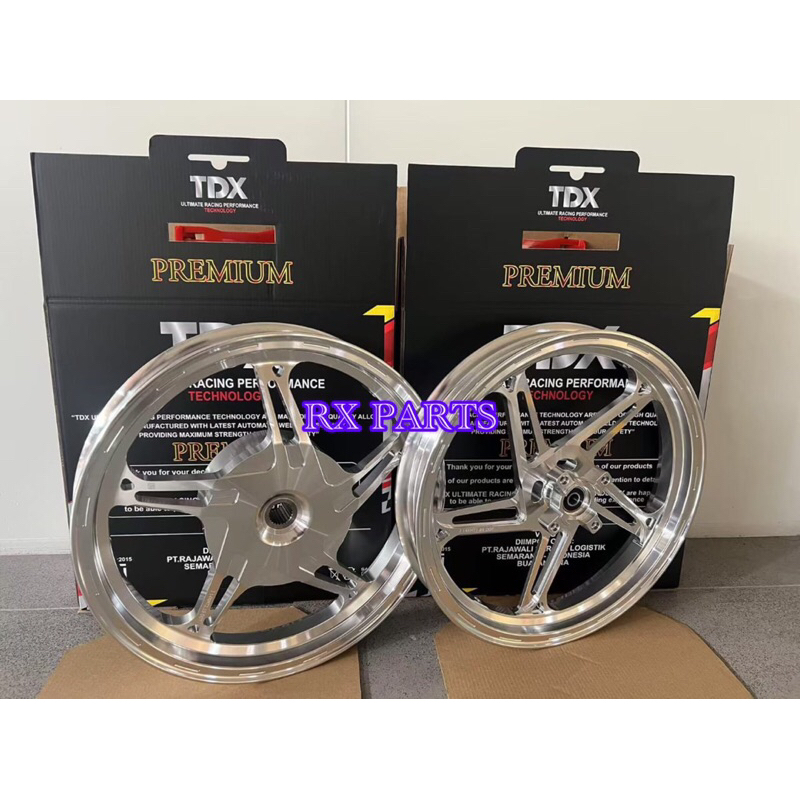 VELG RACING TDX - PALANG 5 MODEL RCB , RING 14 , MIO 115 - MIO 125 - MIO M3 - MIO J ( DEPAN 185 X 14