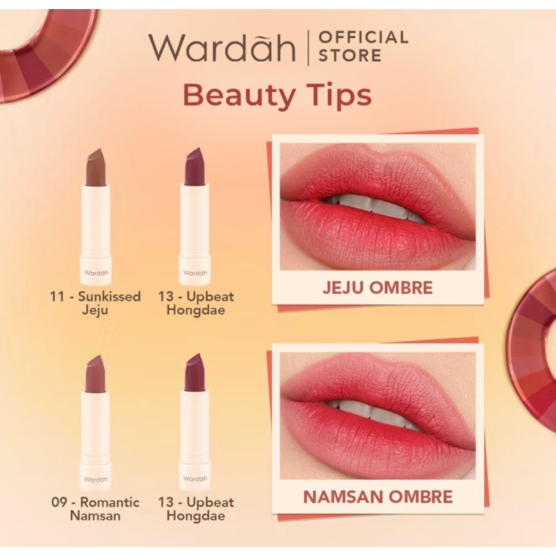Wardah Colorfit Ultralight Matte Lipstik