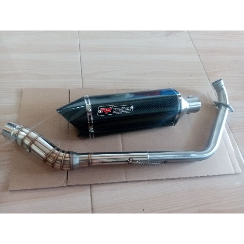 knalpot R9 Valencia karbon