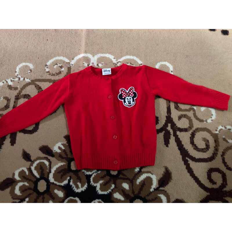 cardigan anak disney