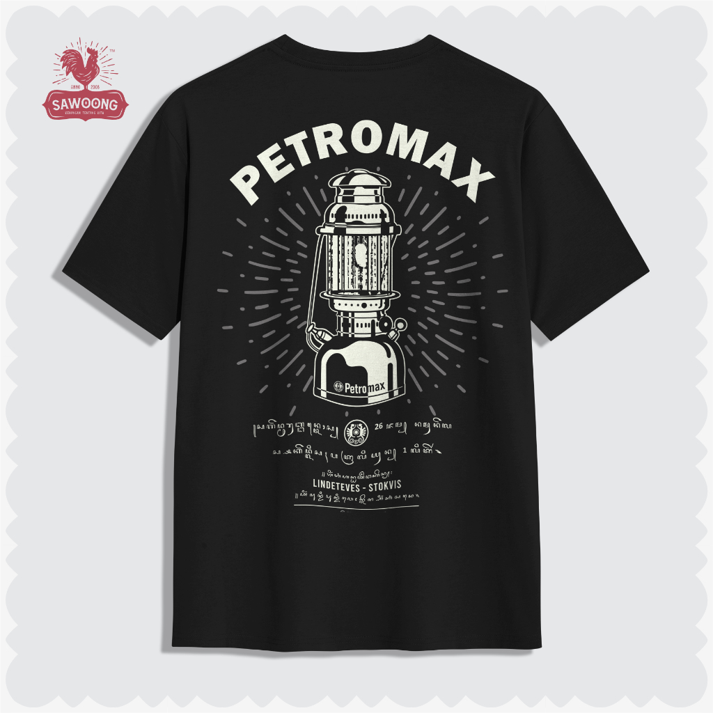 SAWOONG Kaos Vintage Retro Premium Iklan Jadul Petromax