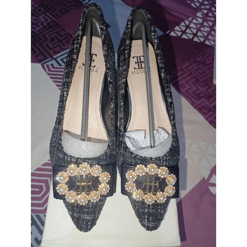 [PRELOVED] ELLORA Sepatu kerja heels wanita 5.5cm