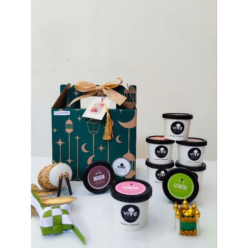 

Hamper eid lebaran gelato 6 cup