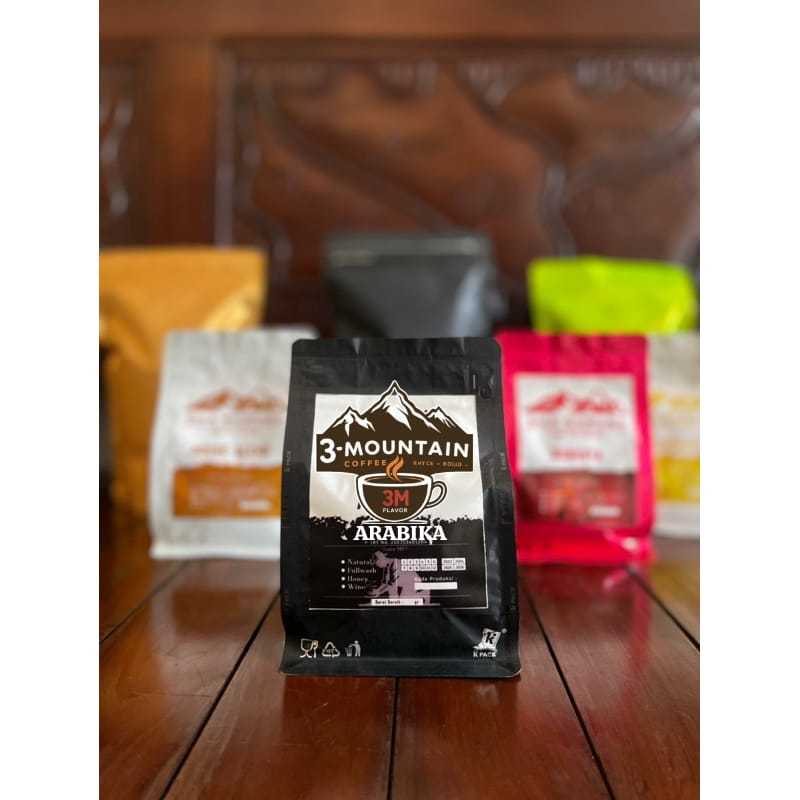 

Kopi Arabika Murni Bubuk/biji 3m (3 Mountain)