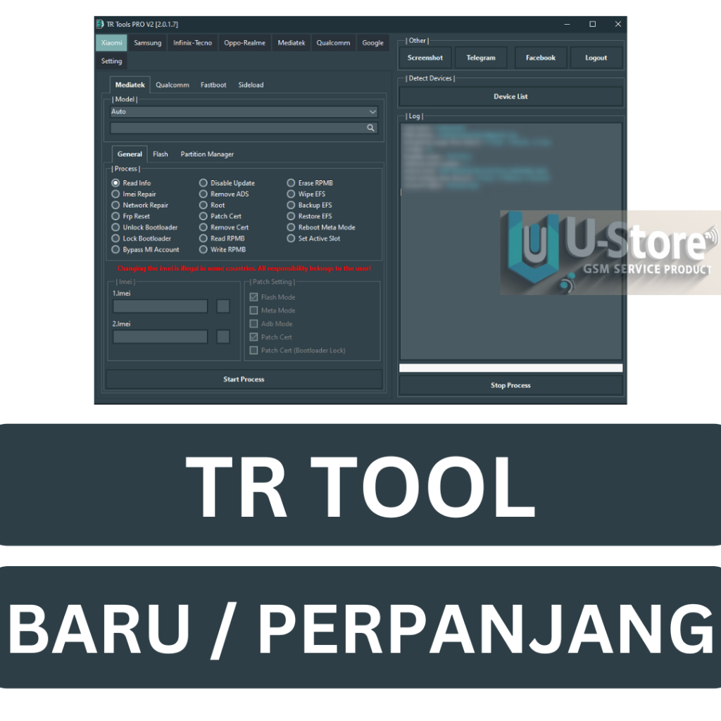 TR TOOL PRO AKUN BARU / PERPANJANG