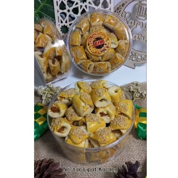 

KUE KERING NASTAR LIPAT KACANG by Kuker Alfin [500gr] / Nastar Lipat Kacang Special Lebaran