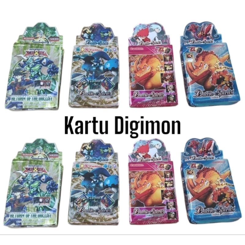 KARTU DIGIMON / KARTU KOLEKSI / KARTU GAMBAR