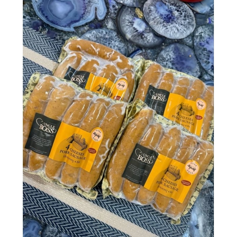 

sosis uncle boss non halal pork & halal beef ready stock