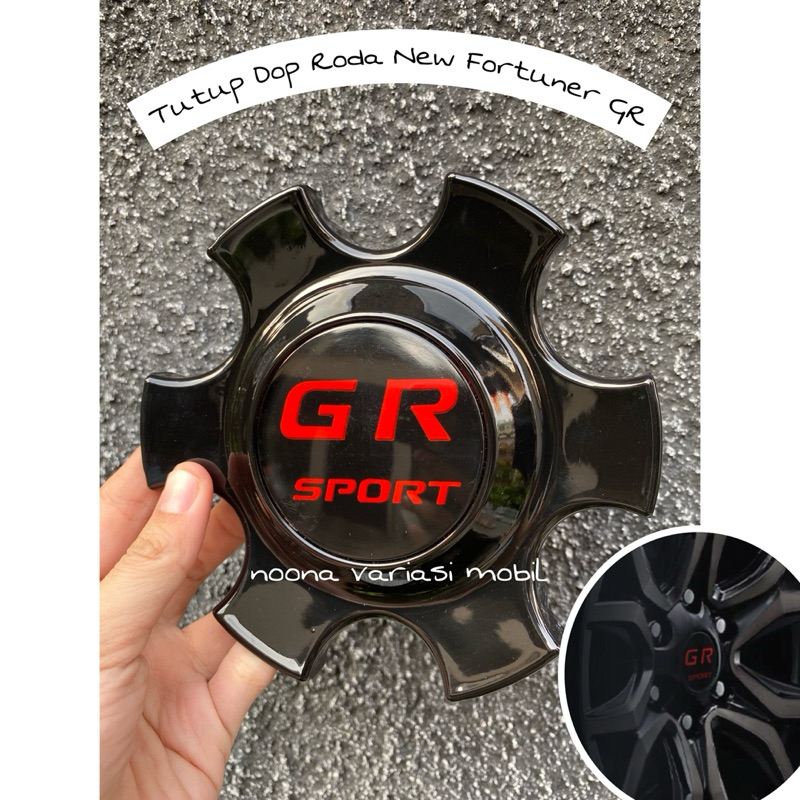 Tutup Dop Roda New Fortuner GR SPORT cover dop velg GR