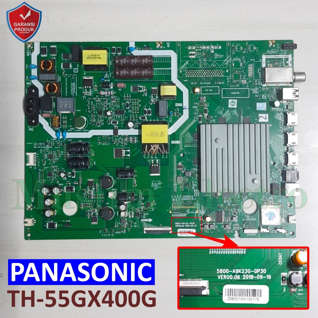 Mainboard TV LED Panasonic TH-55GX400G TH-55GX400 55GX400G 55GX400