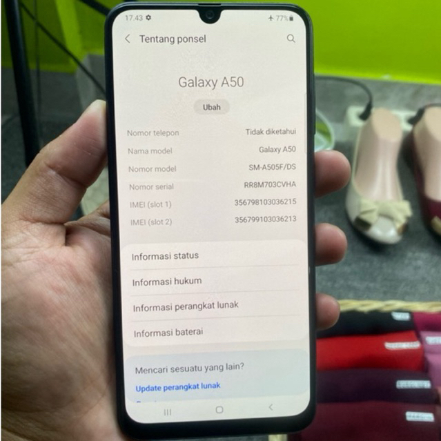 SAMSUNG GALAXY A50 4/64 6/128 SECOND