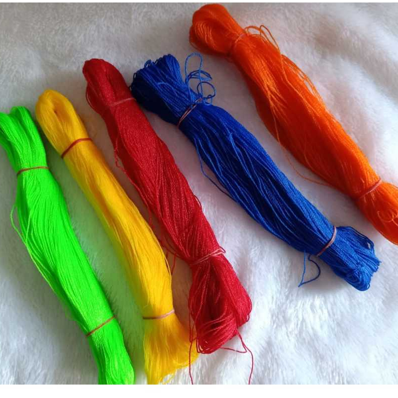 

[1 MM ]Tali Tampar / Tali PE Rope / Tali Kenur / Benang Bareh Warna warni SHIPBRAND ( Harga Per Ikat )