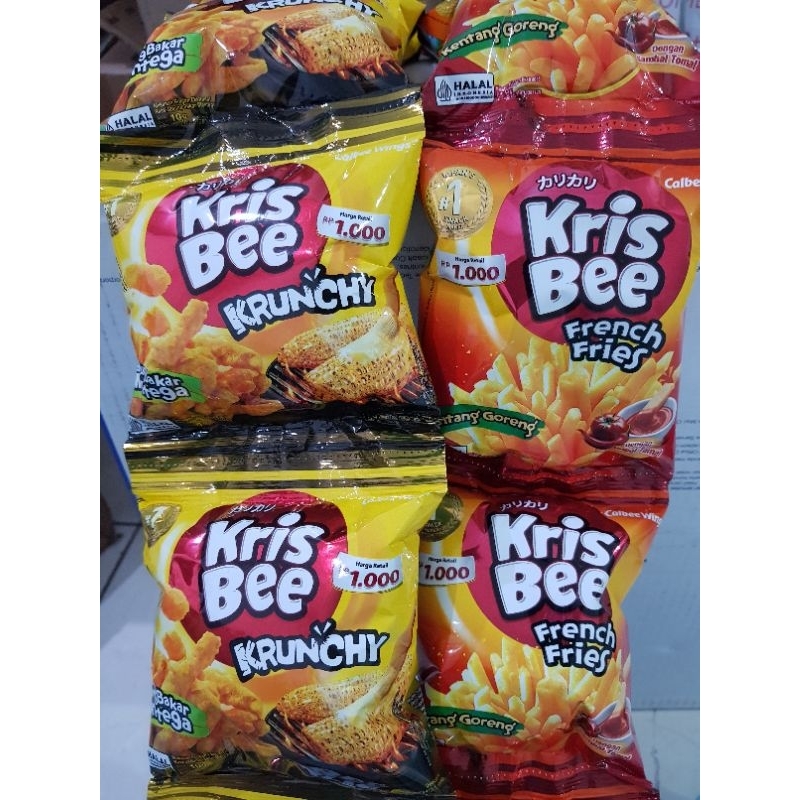 

Snack Krisbee Kris bee French Fries Kentang Goreng Jagung Bakar 10pcs