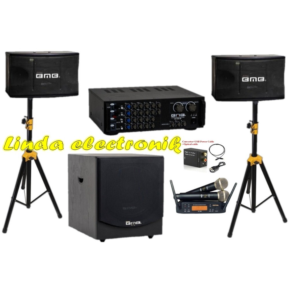 paket karaoke bmb cs350v 8 inch bmb da1600se bt subwoofer bmb sw112 lb bmb wt7500 original