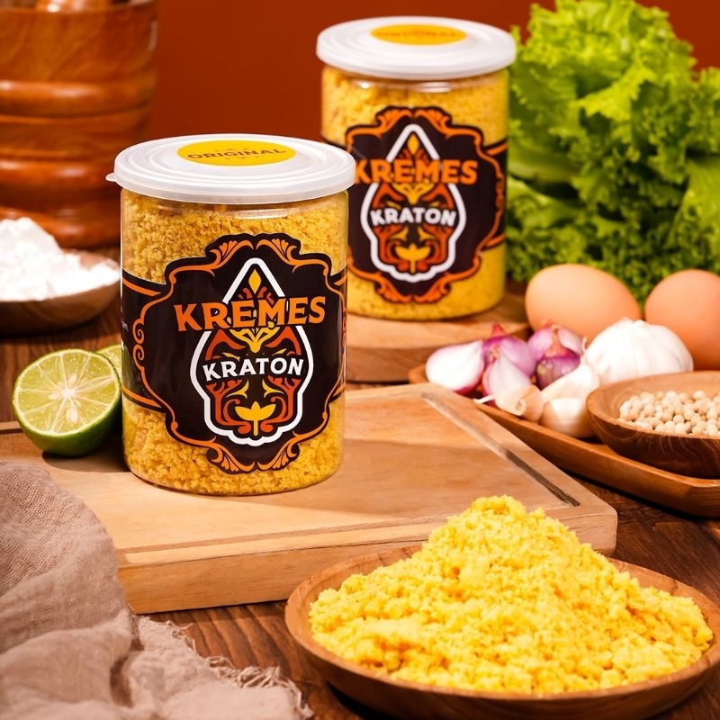 

Kremes Kraton -PAKET 2 BEBAS PILIHKremes Ayam Original / Pedas Daun Jeruk / Keju / Tempe Kremes /
