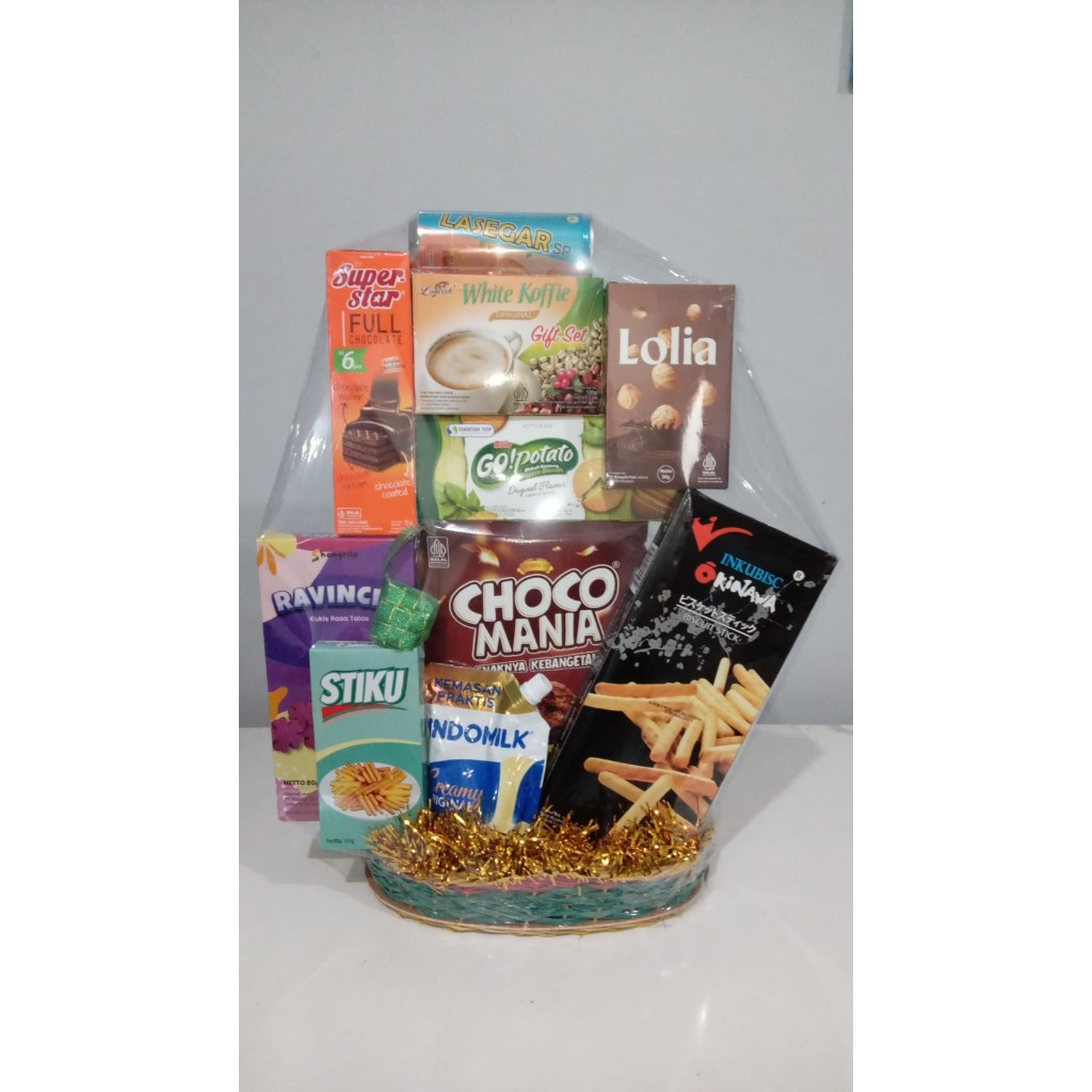 

Parcel Hampers Makanan Lebaran Murah Meriah 2025 (12) Isi Aneka Snack dan Minuman