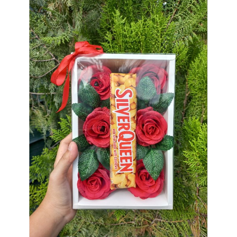 

box chocolato Kado Valentine | Kado wisuda | Flower In The Box